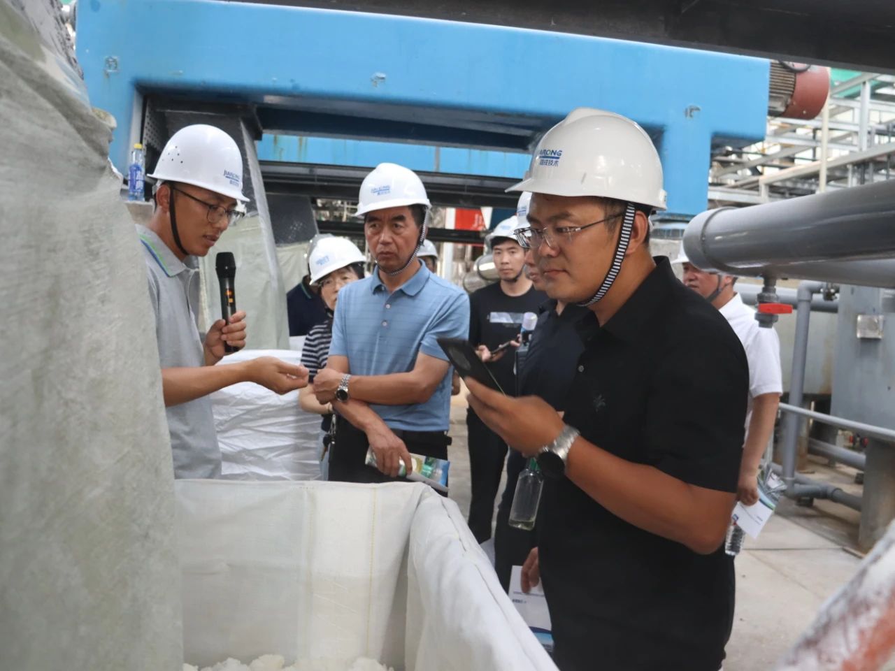 星空体育榆横工业区污水处理项目验收